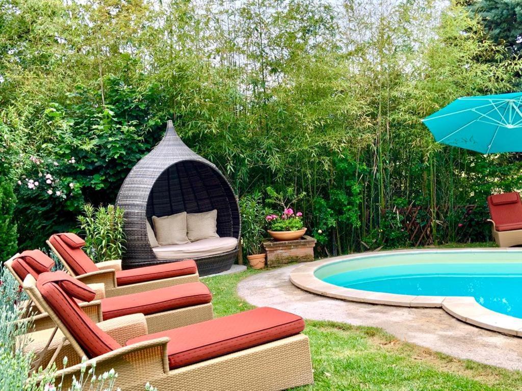 Villa Louise Umbria Uncinano Luaran gambar